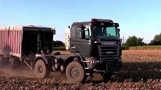 Maishäckseln 2022 mit Fendt Katana 85 u. Kemper Champion 390 Plus Schneidwerk Teil 2.