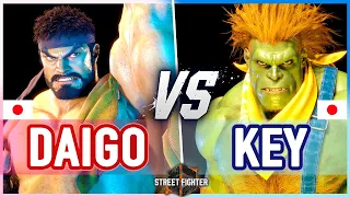 SF6 🔥 Daigo (Ryu) vs Key (Blanka) 🔥 Street Fighter 6