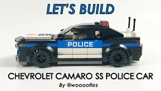 Let's Build! LEGO Chevrolet Camaro SS Police Car