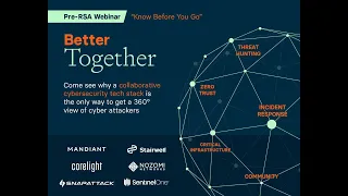 Stronger Together, RSAC 2023: Navigating security events with cyber partners