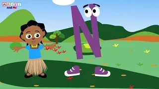 The Letter N Song | Educational phonics song from Akili and Me, the African Edu-Cartoon Eng