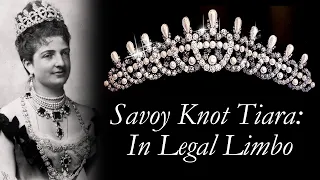 Queen Margherita’s Savoy Knot Tiara: Tiara wanted by Italy's former royal family