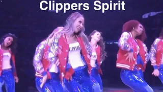 Clippers Spirit (Los Angeles Clippers Dancers) - NBA Dancers - 1/4/2020 dance performance