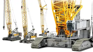 Liebherr Crawler Crane LR Product Range Comparison