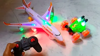 Rc stuntcar military Airbus rc racing concept car unboxing review test😲, 2024