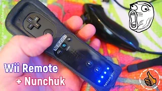 Wii Remote (Motion plus) + Nunchuk - китайская копия