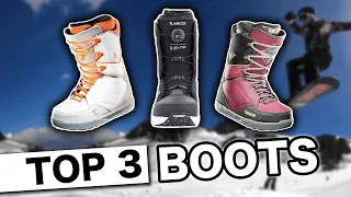 3 Best Snowboard Boots