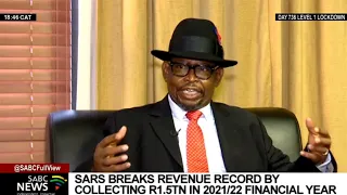 SARS breaks revenue record by collecting R1,5 trillion for the 2021/22 financial year