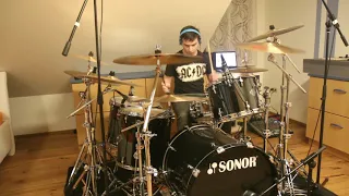 AC/DC - Shoot To Thrill (Live Munich 2001) Drum Cover - Phil Rudd