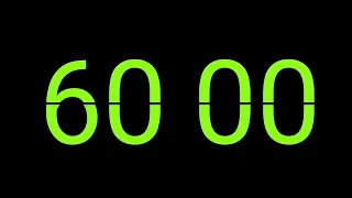 1 Hour (60 Minutes) Countdown Timer Flips with Ticking Sound #60minutes #countdowntimer