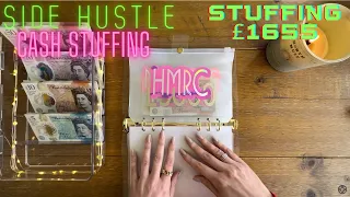 SIDE HUSTLE CASH STUFFING | STUFFING £1655 | ETSY & YOUTUBE EARNINGS | UK CASH STUFFING