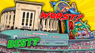 Ranking Every MLB Stadium From Worst to Best