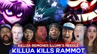 Killua vs Rammot | HxH Ep 94 Reaction Highlights