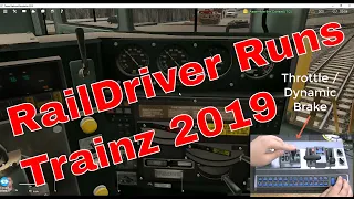 RailDriver Controlling Trainz Railroad Simulator 2019