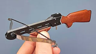 How to make a mini crossbow