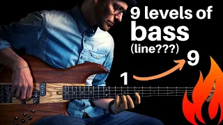 9 LEVELS OF BASS (LINE??)