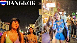 🇹🇭 BANGKOK CITY NIGHT SCENES ON KHAOSAN AFTER 11 ! 6