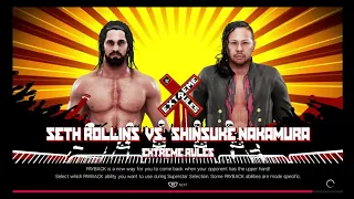Wwe 2k19-Seth Rollins vs Shinsuke Nakamura extreme rules