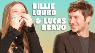 "BRING CONDOMS!" 🤣 Billie Lourd & Lucas Bravo On Ticket To Paradise, Third Wheels & Breast Pumps!