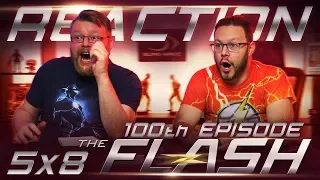 The Flash 5x8 REACTION!! "What's Past Is Prologue" 100th Episode!!