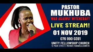 You are watching War Against Witchcraft Night Prayer live stream with Pastor Mukhuba