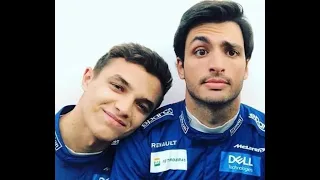 Carlos Sainz and Lando Norris Funny and Cute Moments | Mclaren Bromance | AKA Carlando