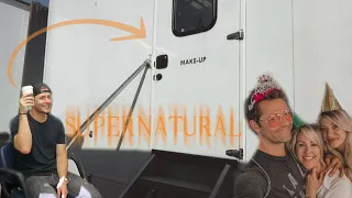 The Supernatural Makeup Trailer Tour - Season 15 (& Misha's Bday)