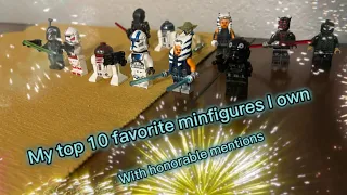 My top 10 favorite Lego minifigures (with honorable mentions)