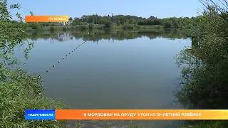 В Мордовии на пруду утонул 12-летний ребёнок