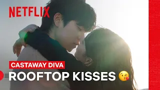 Park Eun-bin and Chae Jong-hyeop’s Rooftop Kisses 😘 | Castaway Diva | Netflix Philippines