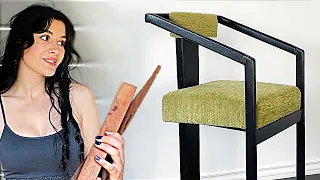 J'AI FABRIQUÉ UNE CHAISE TENDANCE AVEC DES CHUTES DE BOIS