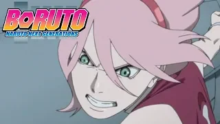 Sakura vs Shin | Boruto: Naruto Next Generations