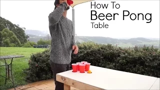 How To | Beer Pong Table | JarrodAndCo