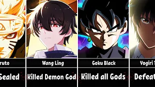 Anime Characters Who Defeated God