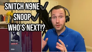 SHOTS FIRED!!! SNOOP DOGG TAKE COVER!!! Eminem - Zeus [REACTION!!!]