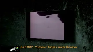 [Graphic content] This Day in History - Yugoslav troops invade Slovenia | 27 June 1991