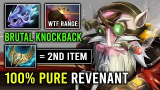 WTF 2nd Item Revenant's Brooch 100% Pure Magical Right Click Max Range Sniper Dota 2