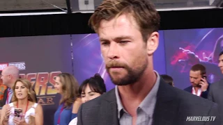 Chris Hemsworth Avengers: Infinity War  WORLD PREMIERE