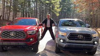 Tacoma Battle: 2021 Tacoma SR5 vs TRD Off-Road. I compare so you can decide!