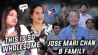 Waleska & Efra react to Jose Mari Chan & Family singing 'Christmas in our Hearts!