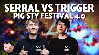 SERRAL vs TRIGGER: Team Kill! | $10,000 PiGFest 4.0 Ro16 (Bo5 ZvP) - StarCraft 2