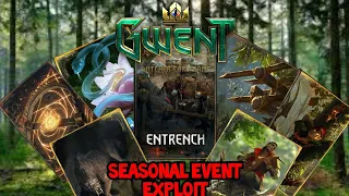 Entrench is bugged, Let's exploit it! UnPro Gwent.