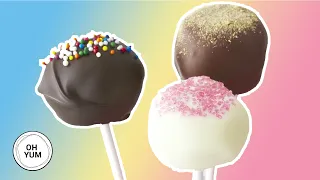 Professional Baker Teaches You How To Make CHEESE CAKE POPS!