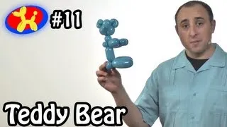 One Balloon Teddy Bear - Balloon Animal Lessons #11