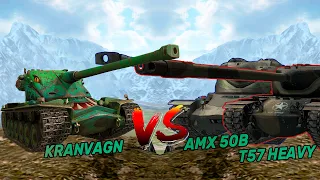 Kranvagn лучше AMX 50B и T57 Heavy? Wot Blitz