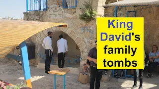 The tombs of Ruth and Jesse, the great-grandmother and father of King David in Hebron