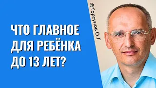 Что главное для ребёнка до 13 лет? Торсунов лекции