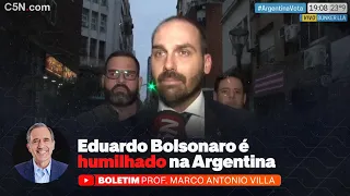 Eduardo Bolsonaro é humilhado na Argentina