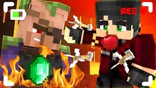 We brought BAD LUCK to this village in Minecraft!