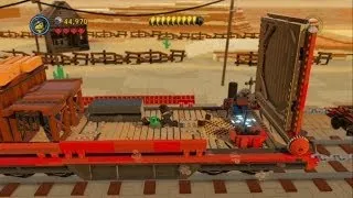 The LEGO Movie Videogame - Escape From Flatbush 100% Guide (Gold Instruction Pages/Pants)
